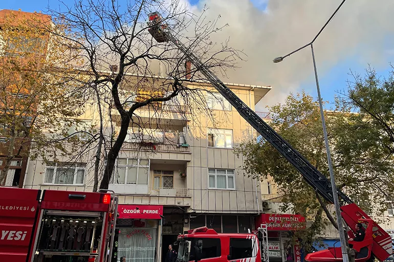 İstanbul, Ümraniye'de korkutan yangın