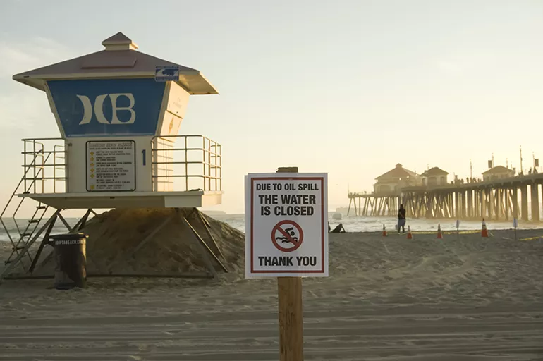 Kaliforniya sahillerindeki büyük tehdit