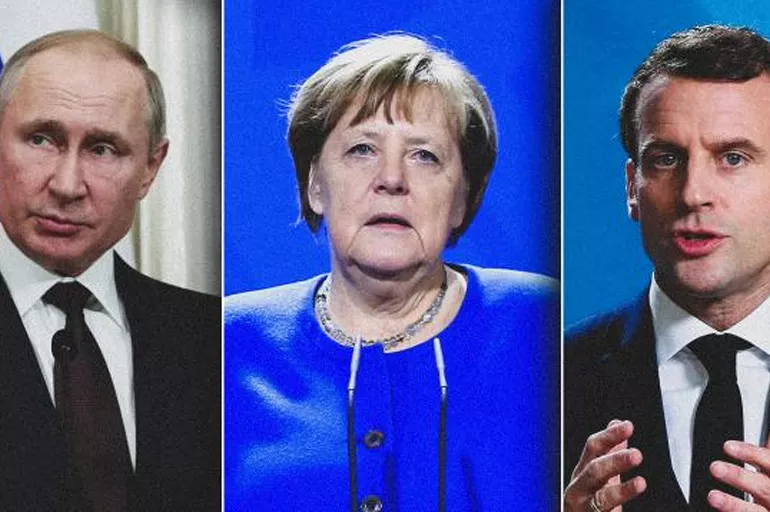 Putin, Merkel ve Macron telefon ile görüştü