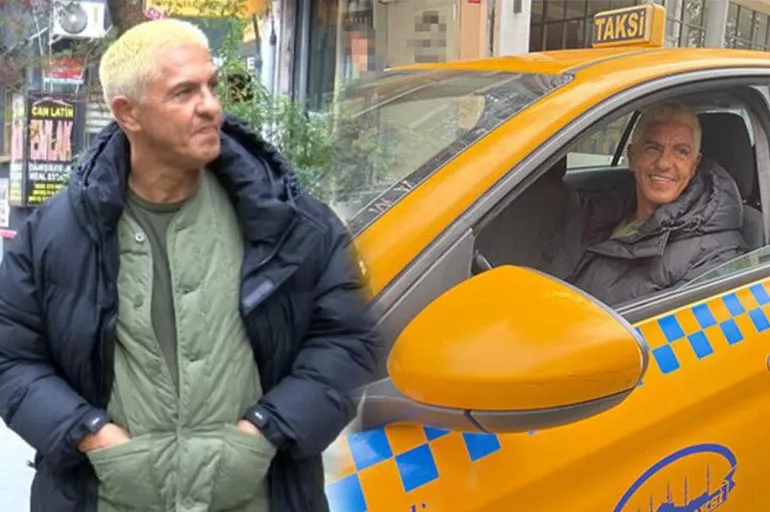 Taksi filminin başrolü Samy Naceri, İstanbul sokaklarında taksi kullandı