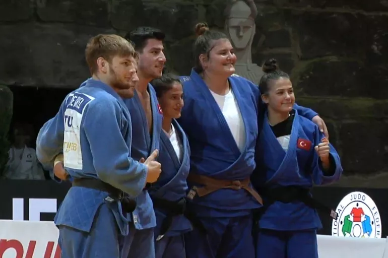 Türkiye judoda dünya üçüncüsü: Bronz madalya aldılar