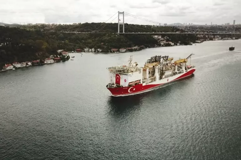 Yavuz sondaj gemisi yeni müjdeler için Karadeniz'e açıldı