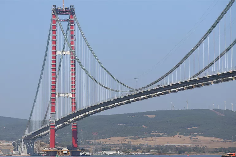 1915 Çanakkale Köprüsü'nde son kaynak Cumhurbaşkanı Erdoğan'dan