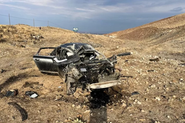 Aksaray'da otomobil kazası: 1 ölü