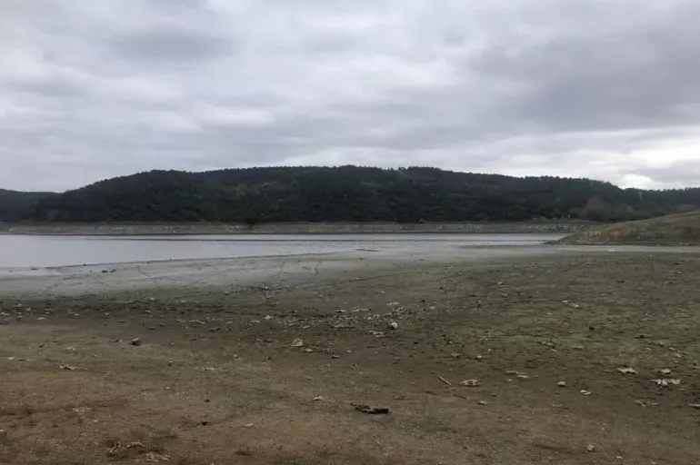 Alibeyköy Barajı son 10 yılın en düşük seviyesinde!