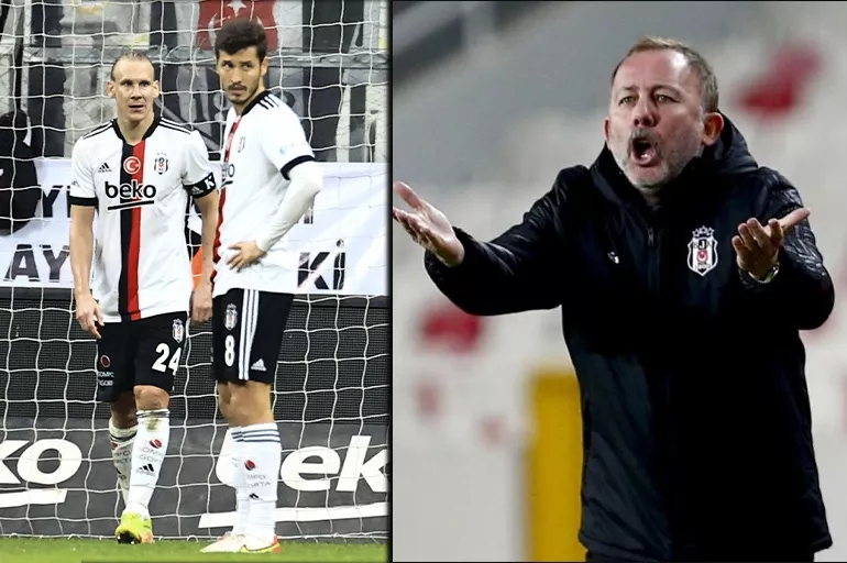 Beşiktaş'ta Sergen Yalçın futbolcularına patladı: Affetmem