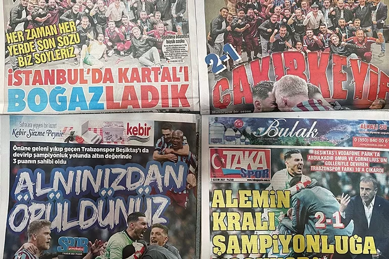 Beşiktaş zaferi sonrası Trabzon yerel basını: Kartal avcısı fırtına