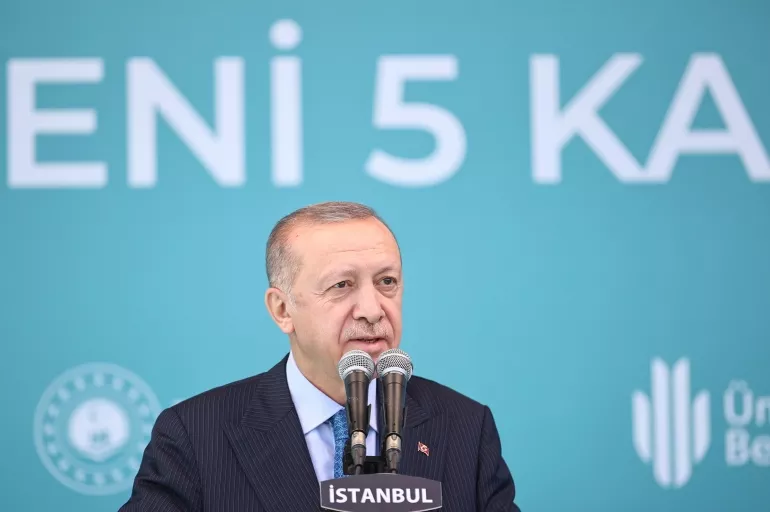 Cumhurbaşkanı Erdoğan, Azerbaycan Zafer Bayramı'nı kutladı