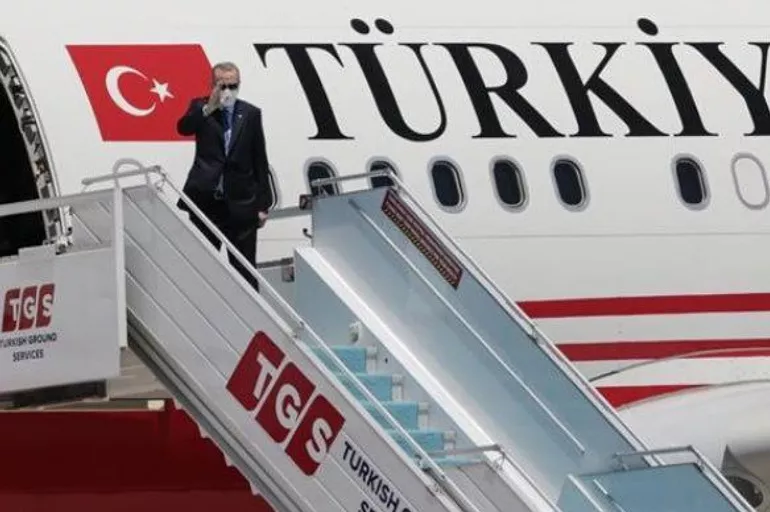 Cumhurbaşkanı Erdoğan, Türkmenistan'dan ayrıldı