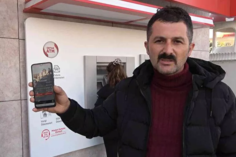 Kırıkkale'de bir vatandaş, banka hesabına yanlışlıkla yatan 600 bin lirayı iade etti