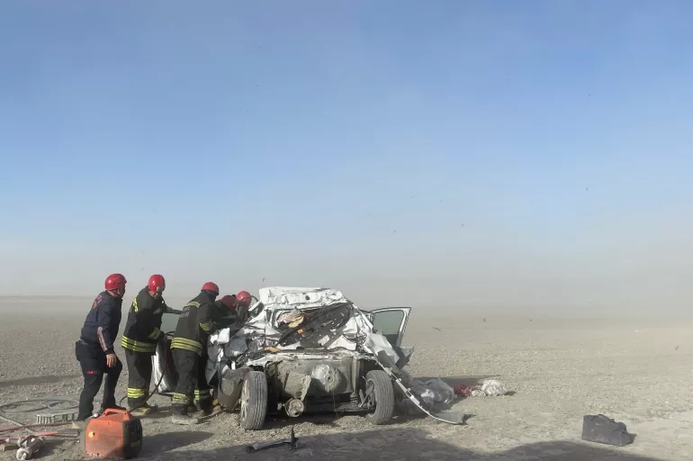 Konya'da kum fırtınası can aldı! 2 ölü, 1 yaralı