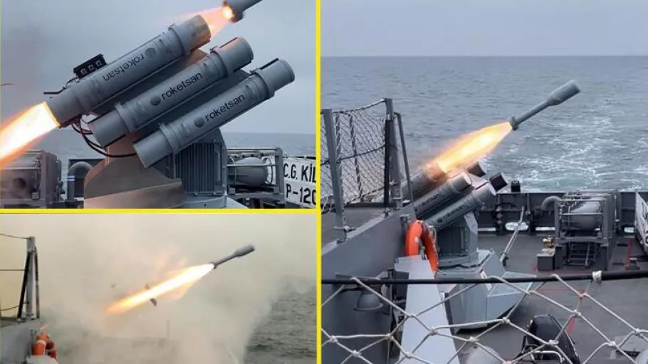 MSB duyurdu! Karadeniz'de roketler ardı ardına ateşlendi