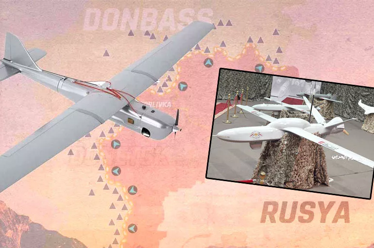 Rusya ve İran'ın İHA motorları Alman malı çıktı! O araçlar Donbass ve Yemen'de kullanıldı