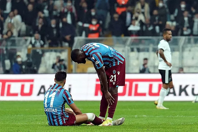 Trabzonspor'dan Bakasetas'ın sakatlığı  hakkında açıklama!