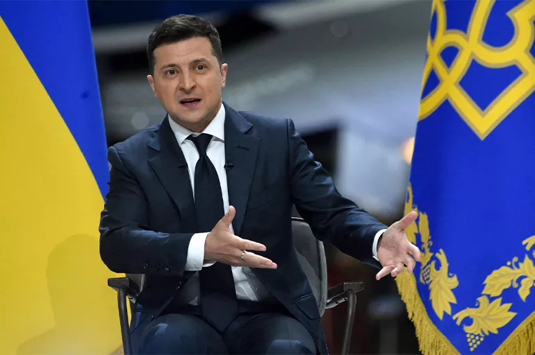 Ukrayna Cumhurbaşkanı ülkede darbe olacak diyerek tarih verdi!