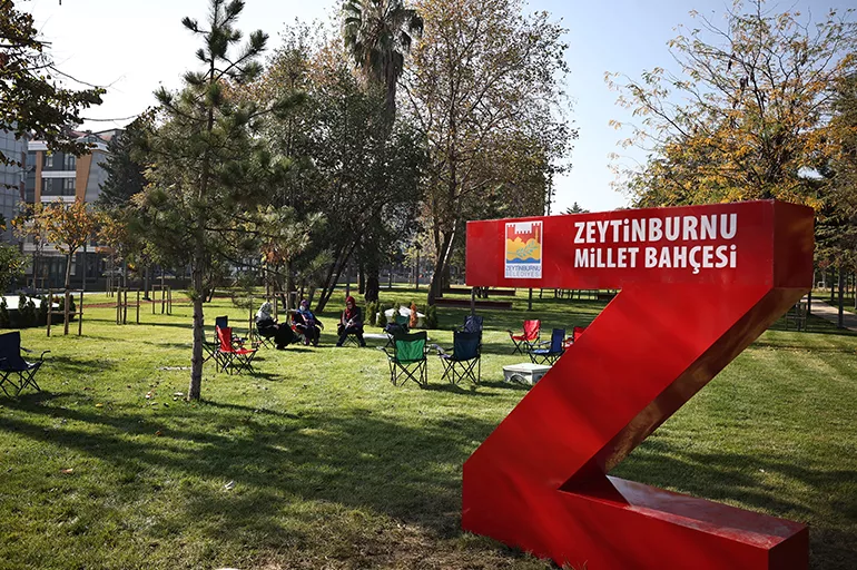 Yeşil vatana bir eser daha! Zeytinburnu Millet Bahçesi açıldı