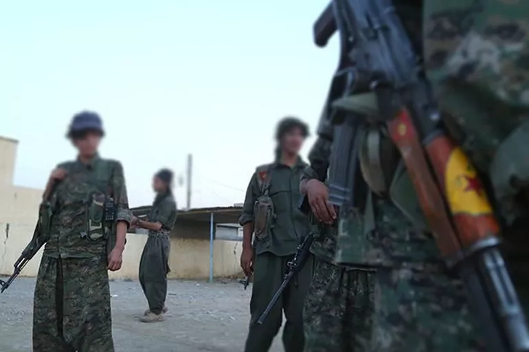 YPG/PKK'lı teröristler Haseke'de 3 kız çocuğu kaçırdı