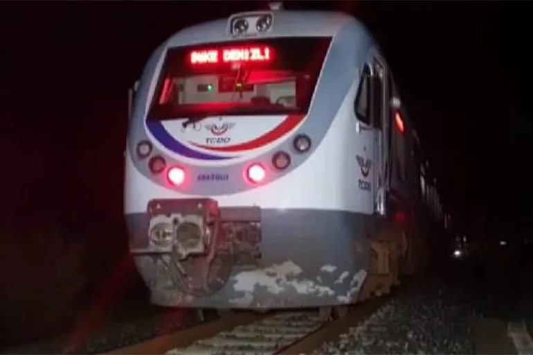 Aydın'da tren kazası! 1 kişi hayatını kaybetti