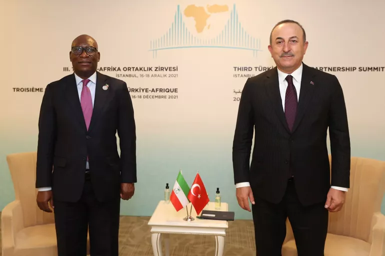 Bakan Çavuşoğlu, Afrikalı mevkidaşlarıyla görüştü