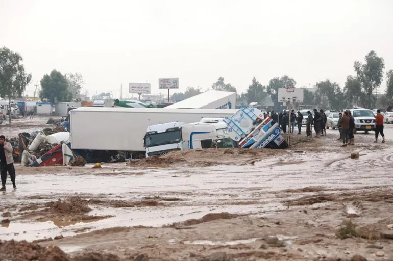 Irak'ta sel felaketi: 1'i Türk 11 kişi hayatını kaybetti
