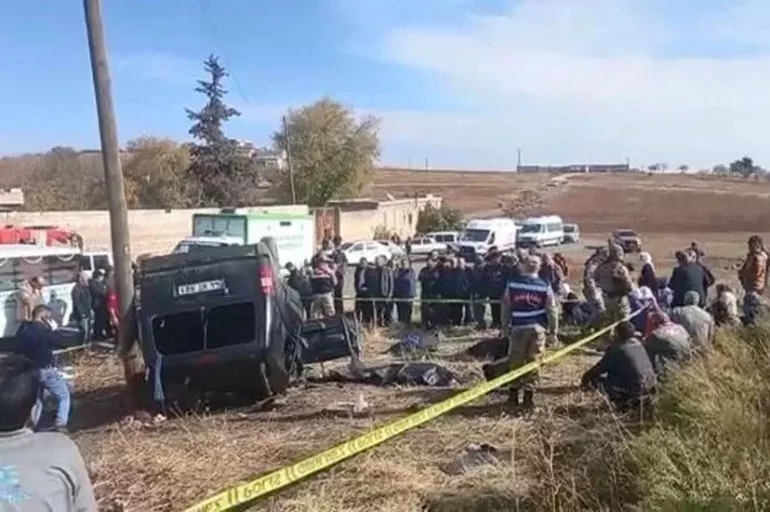 Şanlıurfa'da feci kaza! 4 kişi hayatını kaybetti