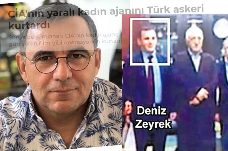 Sözcü yazarı Deniz Zeyrek, FETÖ elebaşı Gülen'in yanında!