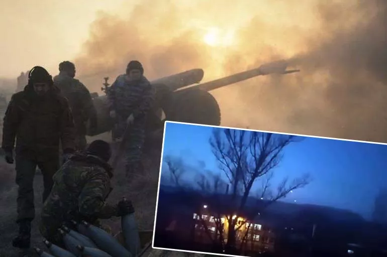 Ukrayna ordusu Donetsk'i vuruyor! Rusya ile savaş her an patlayabilir!