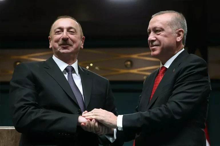 Azerbaycan Cumhurbaşkanı Aliyev'den Cumhurbaşkanı Erdoğan'a tebrik mektubu