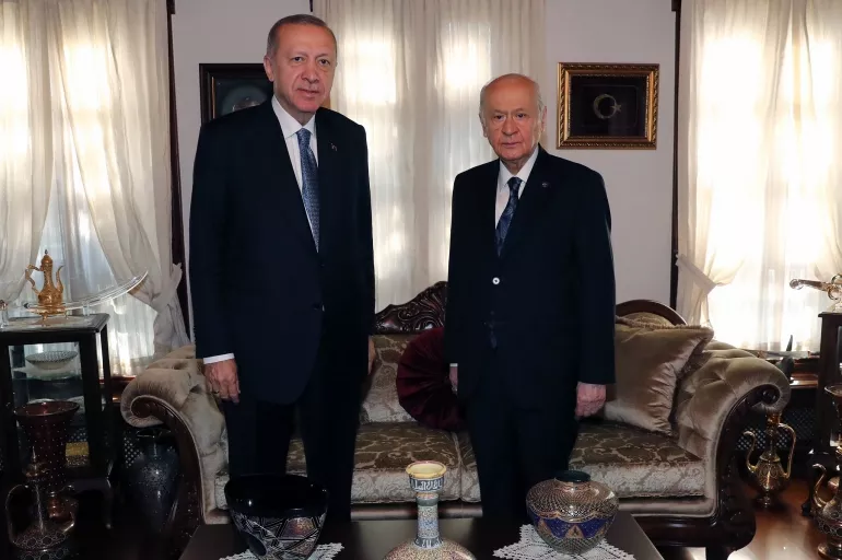Cumhurbaşkanı Erdoğan-Bahçeli görüşmesinde öne çıkan 4 başlık