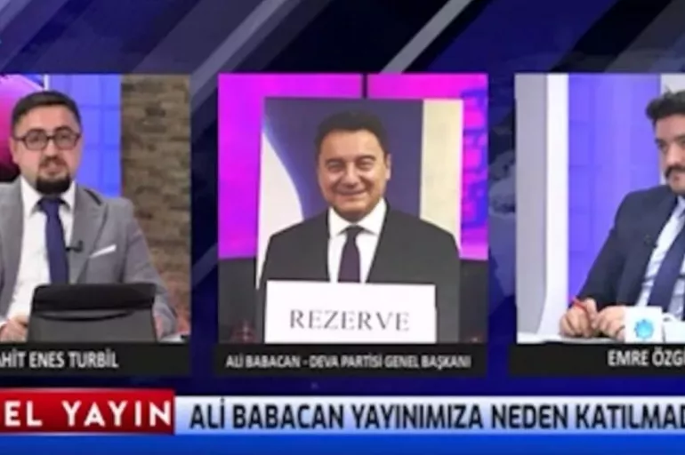 Konya'da yerel televizyon kanalındaki programını iptal eden Babacan'a görülmemiş protesto