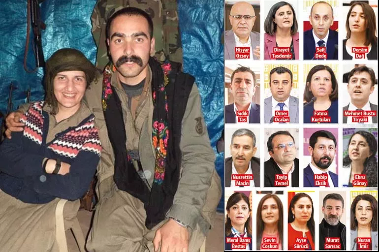 Semra Güzel'den 17 tane daha var: HDP'li vekillerin akrabaları PKK'nın dağ kadrosunda