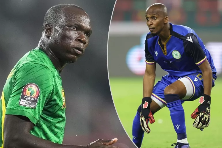 Sol bek oyuncusu kaleye geçti! Kamerun'un golcüsü Aboubakar'a duvar oldu