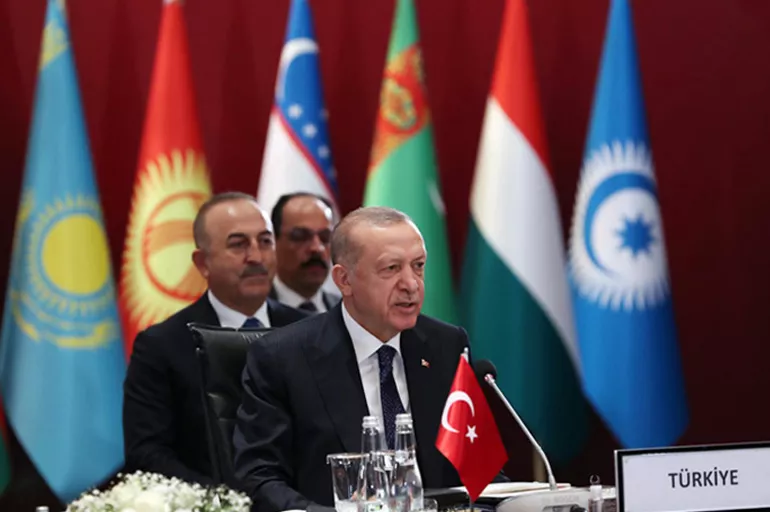 Son dakika: Cumhurbaşkanı Erdoğan Türk Devletleri Teşkilatı liderleriyle görüştü