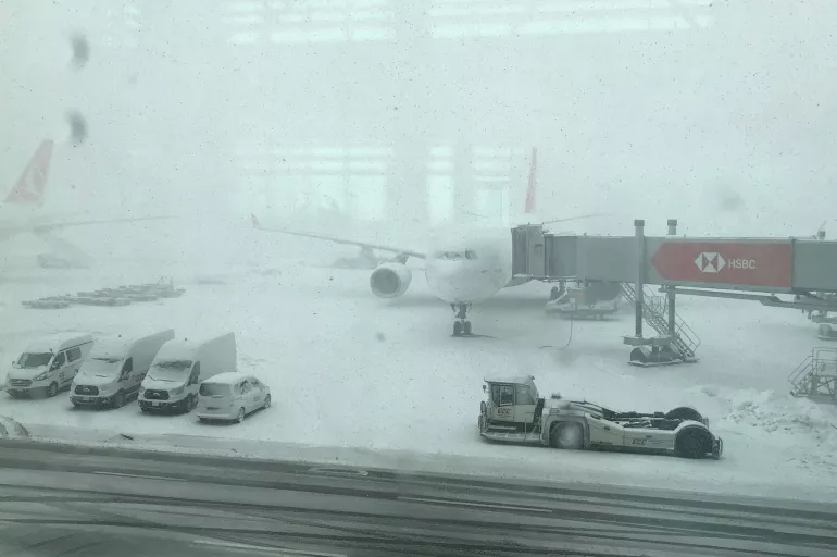 Son dakika! İstanbul Havalimanı'nda uçuşlar durduruldu