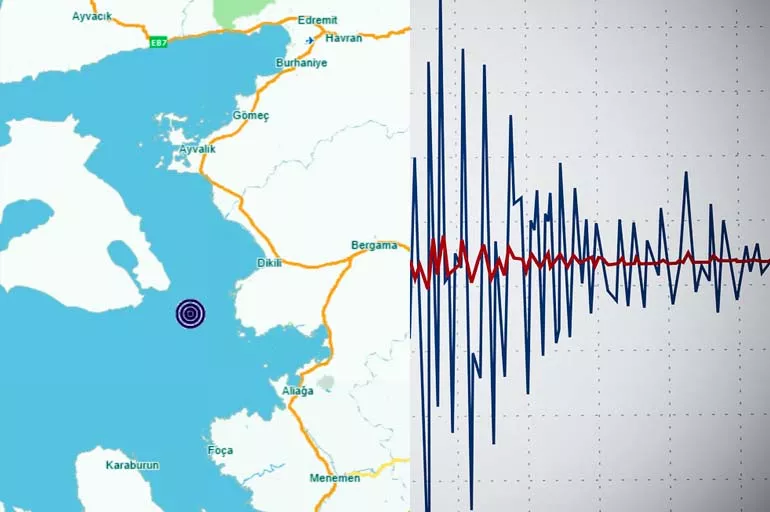 Son dakika! İzmir'in Dikili ilçesinde bir deprem meydana geldi