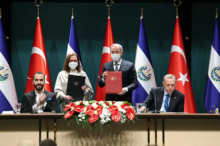 Türkiye ile El Salvador arasında 6 anlaşma imza atıldı