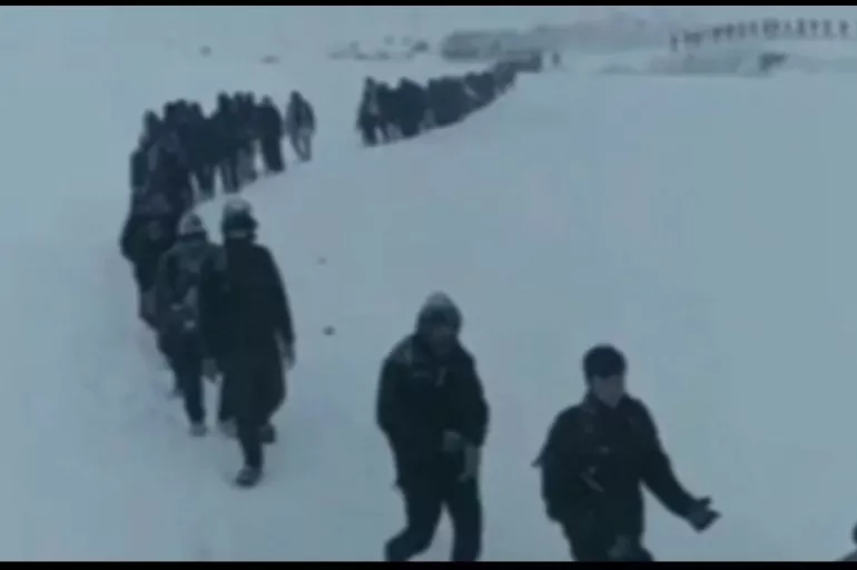 Van Valiliği'nden, kar üstünde yürüyen kaçak göçmenlerle ilgili açıklama