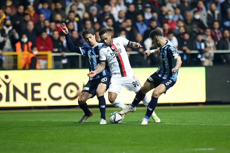 Adana Demirspor - Beşiktaş maçı nefes kesti! Puanlar paylaşıldı