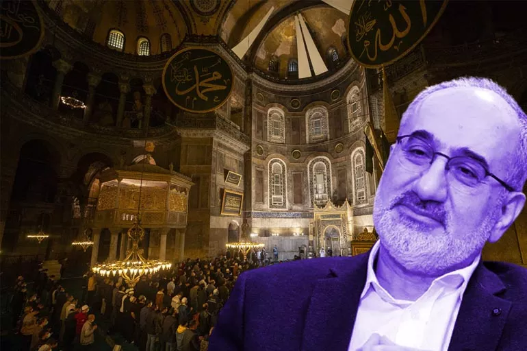 Ayasofya'nın camiye çevrilmesi Kur'an'a aykırıymış! Mustafa İslamoğlu Alman medyasında böyle dedi