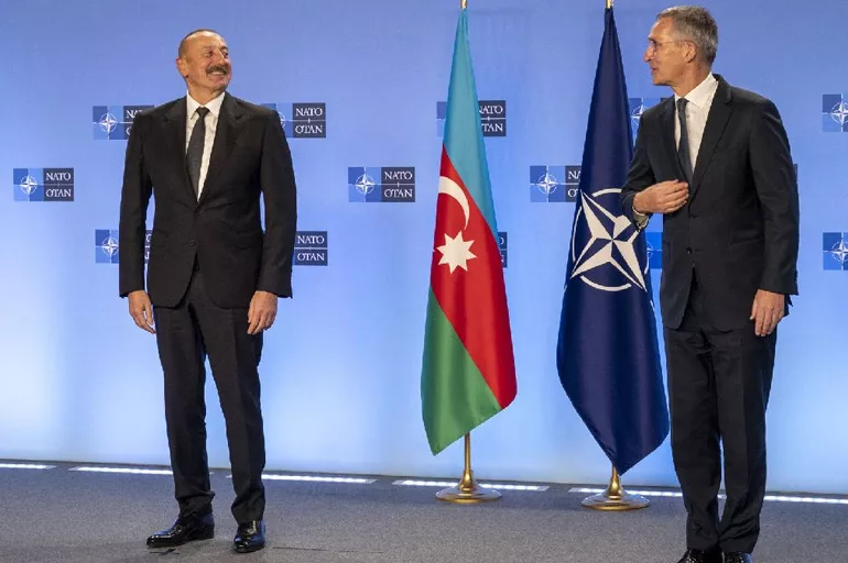 Azerbaycan Cumhurbaşkanı İlham Aliyev NATO Genel Sekreteri ile görüştü
