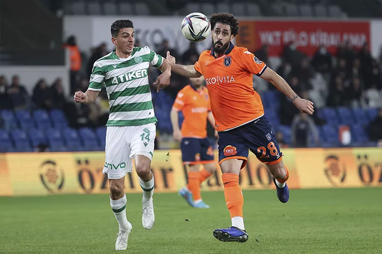 Başakşehir Konyaspor’un şampiyonluk umutlarını azalttı