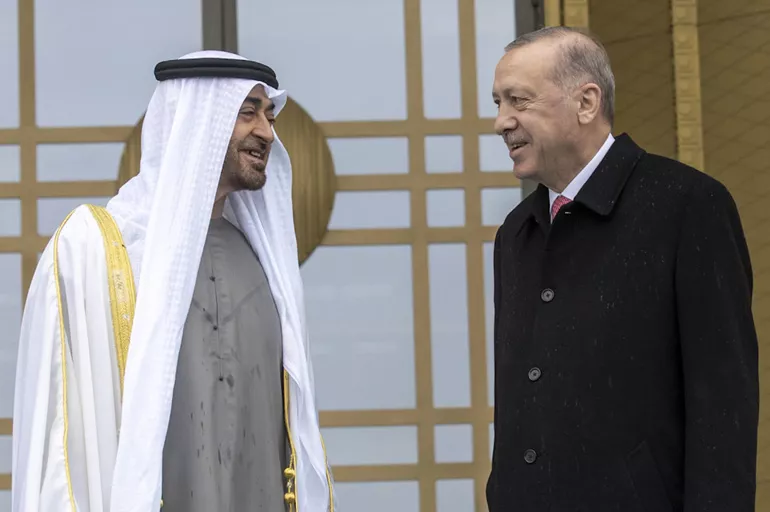Bin Zayid'den Cumhurbaşkanı Erdoğan'a: Ortaklığımızı güçlendirelim