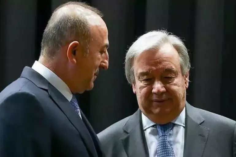 Dışişleri Bakanı Mevlüt Çavuşoğlu, BM Genel Sekreteri Guterres ile Ukrayna'yı görüştü