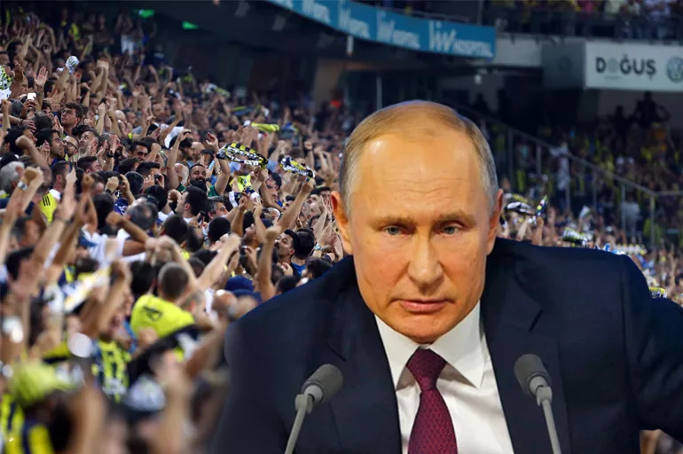 Putin'i çıldırtan olay! Dünya Fenerbahçe taraftarını izledi: Vuran vurana