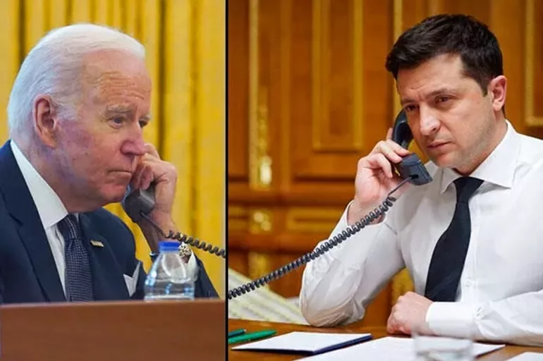Son dakika: Biden ile Zelenskiy telefon görüşmesi gerçekleştirecek 