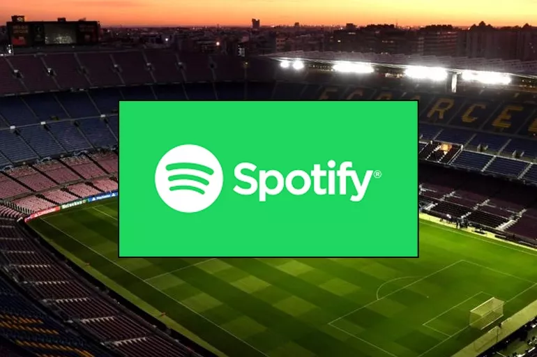 Spotify 280 milyon Euro karşılığında futbol kulübüne sponsor oldu!