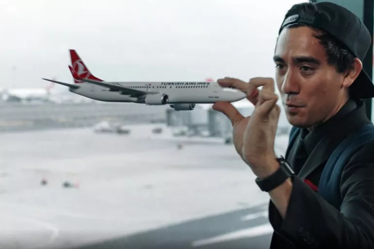 Türk Hava Yolları'nın Zach King ile çektiği reklam filmi büyük beğeni topladı