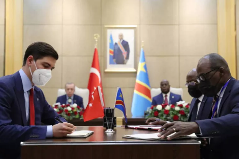 Türkiye ile Kongo Demokratik Cumhuriyeti arasında 7 anlaşmaya imza atıldı