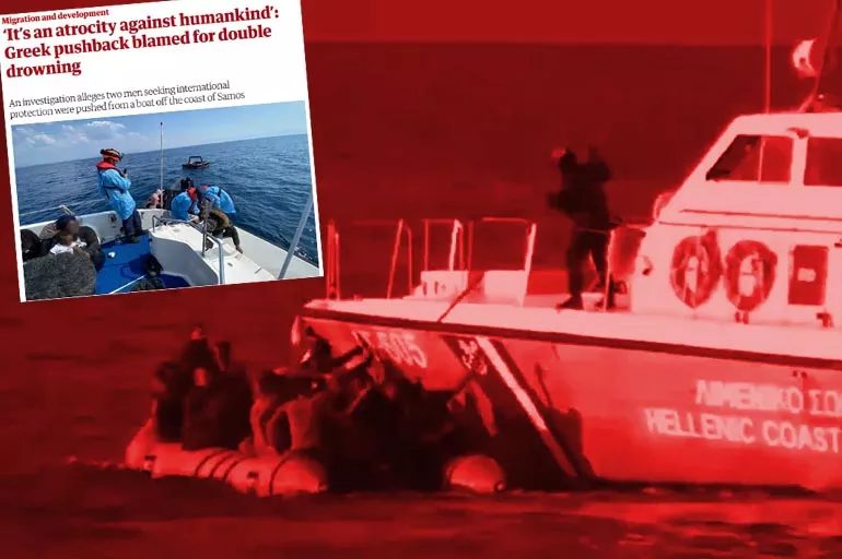 Yunan vahşeti nihayet Avrupa medyasında! Bot batırıp göçmenleri öldürdüler