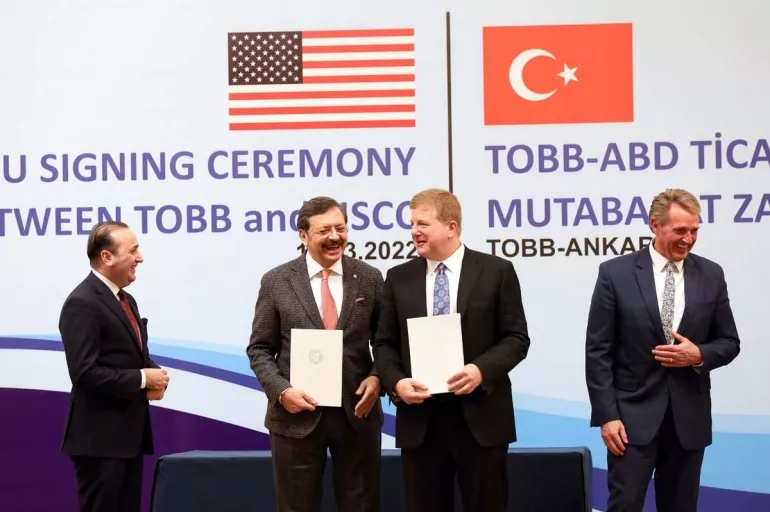 5 bin Amerikan şirketi Türkiye'yi sormuştu: TOBB kritik imzayı attı